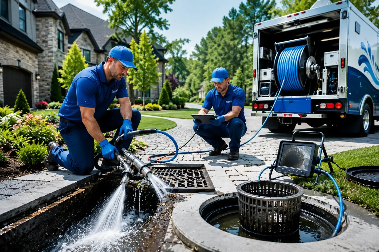 Local outdoor drain cleaning professionals in Simonton, TX